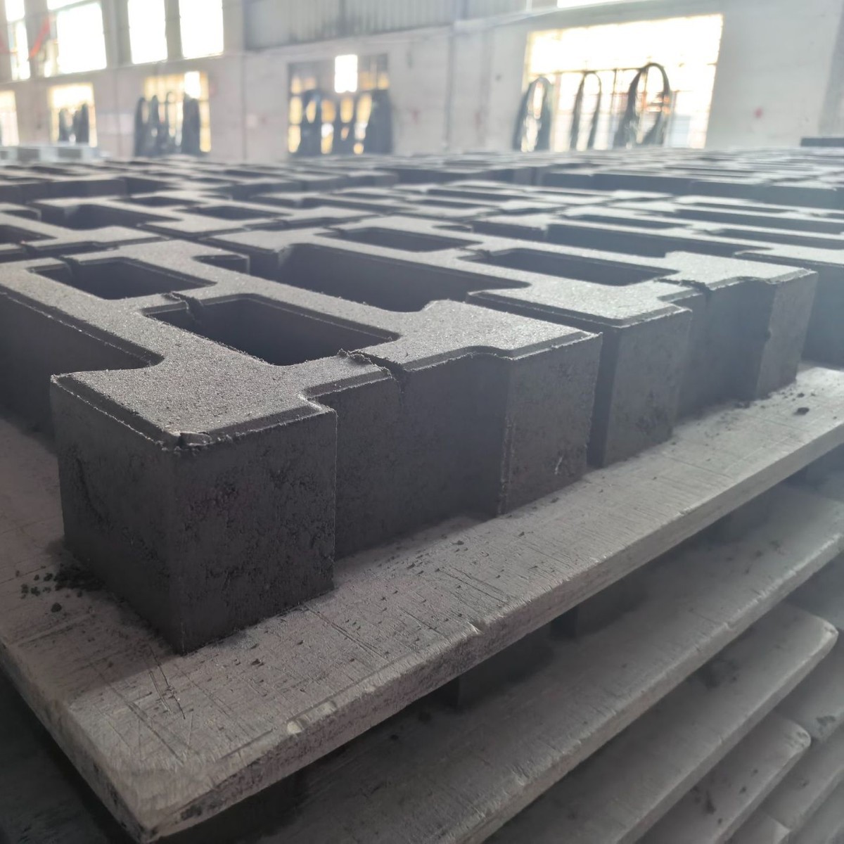 Directly Supplied from the Manufacturer: Water Conservancy Interlocking Slope Protection I-Shaped Bricks, River Slope Protection and Soil Retaining Ecological I-Shaped Interlocking Bricks