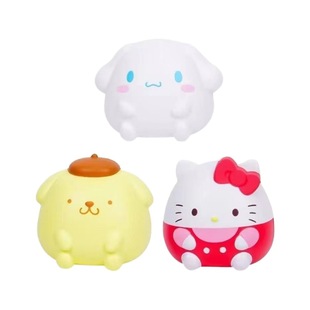 Подлинная сетчатая сумка Sanrio щепотка, разжимая игрушку, медленно отскочила, декомпрессионный артефакт