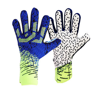 New football gloves thickened non-slip youth adult sports gloves finger protection wear-resistant breathable goalkeeper gloves