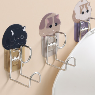 Punch-free Storage Rack Washbasin Storage Rack Bathroom Bath Basin Rack Toilet Basin Wall Hanging Stainless Steel