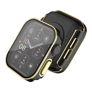 Применимо iwatch9 защитный чехол Apple Watch защитный чехол iWatch7/8 двухцветный прямой край водонепроницаемый универсал корпус