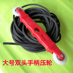 Lam screen windproof self-loading old-fashioned anti-mosquito strip strip strip sealing hollow plastic 4-5-6mm feeding roller