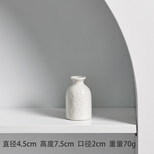 Ceramic Classic Ceramic Aromatherapy Bottle Creative Home Mini Ceramic Vase Ornaments Decorative Hydroponic Vase Small Flower Insert