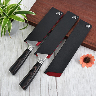 knife cover plastic knife cover flocking knife cover ABS plastic flocking knife cover tool protector
