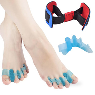 Hallux valgus tension belt training thumb exercise toe elastic belt big foot bone care correction toe orthosis