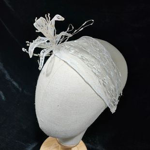 Bridal Lace Handmade Headdress