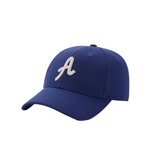 Trendy letter embroidered sun hat men's and women's outdoor all-match baseball cap pure cotton fabric breathable wind-permeable curved brim hat