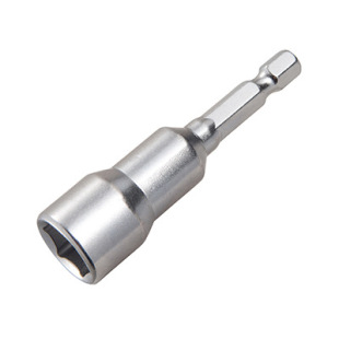 Strong magnetic socket head electric drill electric screwdriver external hexagon wrench extended socket air gun wind batch metric