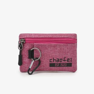 Hot New Wholesale Oxford Cloth Coin Purse Coin Bag Waterproof Portable Small Wallet Coin Card Bag for Men and Women