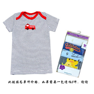 Factory wholesale foreign trade short sleeve envelope collar T-shirt casual baby clothing 5 packs short sleeve T-shirt summer baby clothes