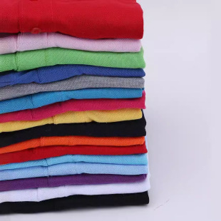 Polo shirt lapel enterprise work clothes lapel short sleeve t-shirt printed logo word picture embroidery