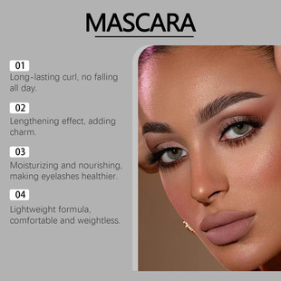 Bubble Mascara Smudge Proof Mascara Уход за корнями ресниц естественным и стойким способом
