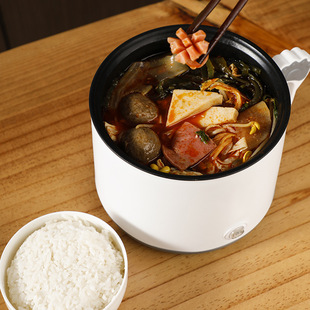 Electric Cooking Pot Multi-functional Household Small Pot Student Dormitory Artifact for Cooking Noodles Electric Hot Pot Small Mini Noodle Pot