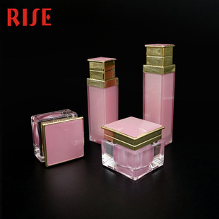 3/10/15/30g Thick-Walled Square Bottle Small Capacity Cream Bottle Factory Customization