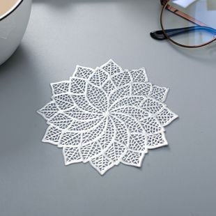 Nordic Style Light Luxury Coaster Heat Insulated Modern Simple Coaster Western Food Mat Dining Plate Mat Table Mat Disposable Decorative Vase Mat