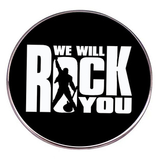 Брошь группы We Will Rock You Long Live Queen, металлическая музыкальная булавка, аксессуары