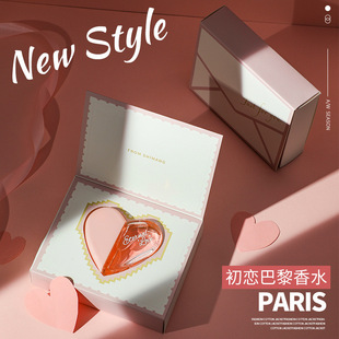 Douyin Burst First Love Paris Love Духи женские прочный свет ароматная девушка ниша коробка подарочная коробка духи оптом