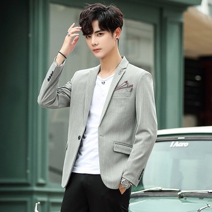 OBCY2 Export Foreign Trade Factory Supply Men's Four Seasons Small Suit Jacket Suit Men's Work Clothes Single Row One Button