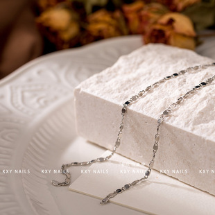 Nail Accessories Japanese-style Abusive Metal Ultra-thin Chain Internet-famous Light Luxury Punk Tassel Nail Accessories