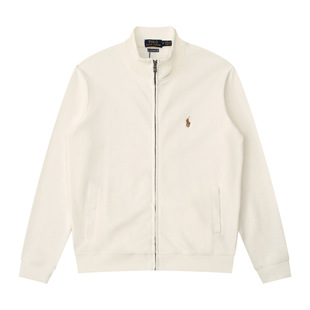 POLO Paul Оригинальный мужской свитер кардиган вертикальный воротник весна и осень новая вышивка тенденция повседневная нить рубашка на молнии
