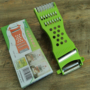 Dingsheng Multifunctional Vegetable Cutter, shredded radish grater, potato slices, melon planer, wipe the soil, win the new moon