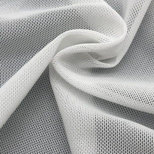 in stock 70D spandex mesh breathable stretch polyester ammonia mesh yoga clothing underwear swimsuit pajamas brick mesh fabric