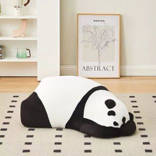 Ins Internet Celebrity Lying Bear Casual Single Cute Polar Bear Panda Lazy Sofa Lying Bedroom Bed Super Soft