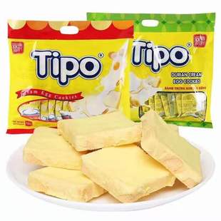 Vietnam tipo cream butter chocolate coconut bread dried 270g casual snack full box shot 12 bags