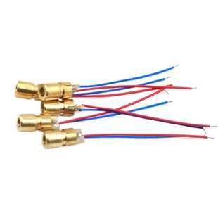 3V 5V laser head laser diode dot red copper semiconductor laser tube 6mm outer diameter