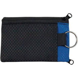 Cross-border direct supply Amazon hot nylon simple wallet ID transparent window coin purse portable key ring wallet