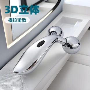 Factory direct new electric manual roller massager face instrument 3d facial beauty massage instrument cross-border