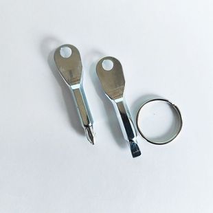Внешняя торговля поставка открытый EDC портативный многофункциональный инструмент одно слово крестовая отвертка брелок