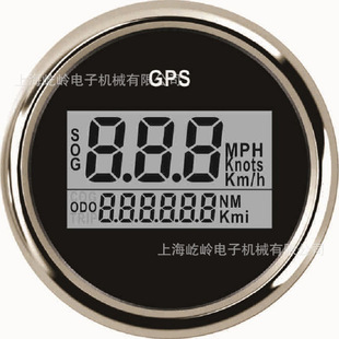 Универсальный 52mmGPS одометр спидометр яхта Спидометр измерение скорости 12V/24V с подсветкой