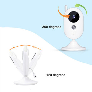 With Night Vision Wireless Home Digital Baby Care Device Smart Baby Monitor Two-way Intercom Temperature Display