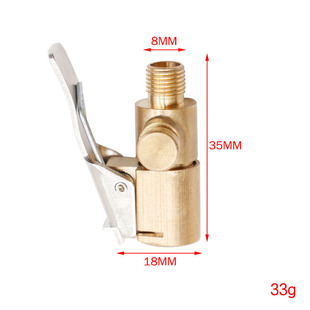 Air pump air nozzle car charging adapter car air pump quick connector with pressure relief valve Air Pump Adapter