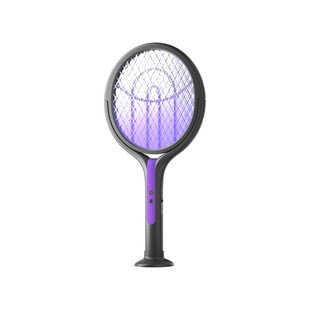 Electric mosquito swatter telescopic extension can be rotated 0 degrees wall USB rechargeable household two-in-one mosquito swatter artifact