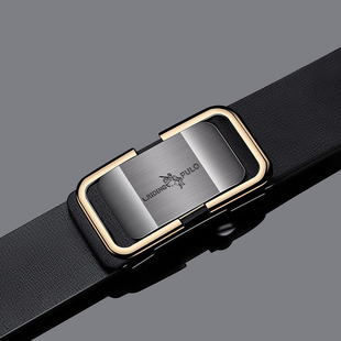 Successful men's exclusive Paul Zodiac Belt Men's genuine leather automatic buckle belt lengthened business Belt