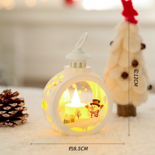 Christmas Gifts Children's Small Gifts Nightlight Christmas Eve Window Crystal Ball Atmosphere Desktop Decorations