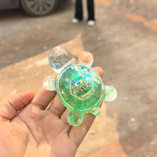 Small turtle pair touch luminous color small turtle toy small turtle luminous blind bag primary school toy wholesale
