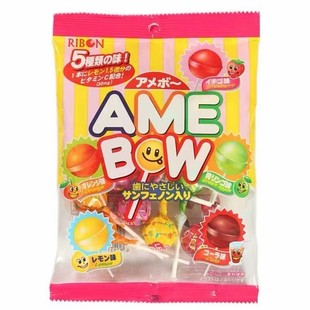 Riben Comprehensive 5 Kinds of Fruit-flavored Lollipops 120g 1*12 Packs Are Shipped in a Set