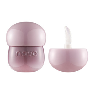 NOVO Hazelnut Qin Run Crystal Lip Frozen Natural Moisturizing and Hydrating Desalination Lip Pattern Student Party Parity Lip Balm