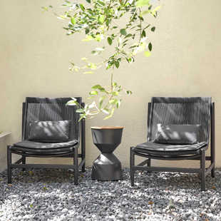 Outdoor Sofa Homestay Garden Courtyard Three-piece Coffee Table Balcony Designer Hotel Leisure Rattan Chair Outdoor Furniture