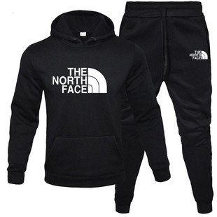 International Station Hot Sale Men's and Women's Autumn and Winter Hoodie Sweater suit fleece-lined Warm Casual suit Pullover Sportswear