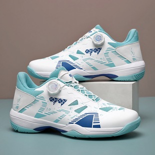 New Casual Badminton Shoes Breathable Non-slip Men's and Women's Light Table Tennis sneaker Tennis Training Shoes in stock