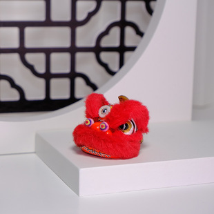 Lion Junior Car Ornaments Lion Dance Creative Personality Car Accessories Internet Celebrant Guangdong Special Gift Proverbs