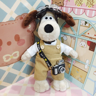 Spot goods 23cm boss dog clothing accessories Christmas sweater suit sapphire blue suspender pants clothes sweater spot