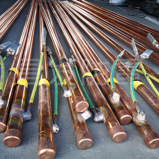 Copper-Clad Steel Ion Grounding Pole Copper-Clad Steel Electrolytic Ion Grounding Copper Pipe Lightning Protection Engineering Ion Grounding Pole