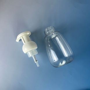 300ml Mousse Foam Bottle Press Portable Hand Sanitizer Refill Bottle Foaming Bottle Body Milk Bottle Wash Bottle