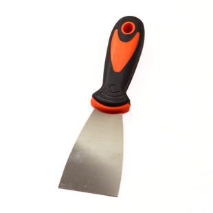 Two-color carbon steel blade scraper mud knife corrosion-resistant putty shovel putty shovel beauty seam shovel cleaning multi-specification selection