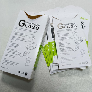 Suitable for Apple 11/8/7/6 mobile phone tempered film 10-in-1 carton mobile phone tempered film packaging in stock